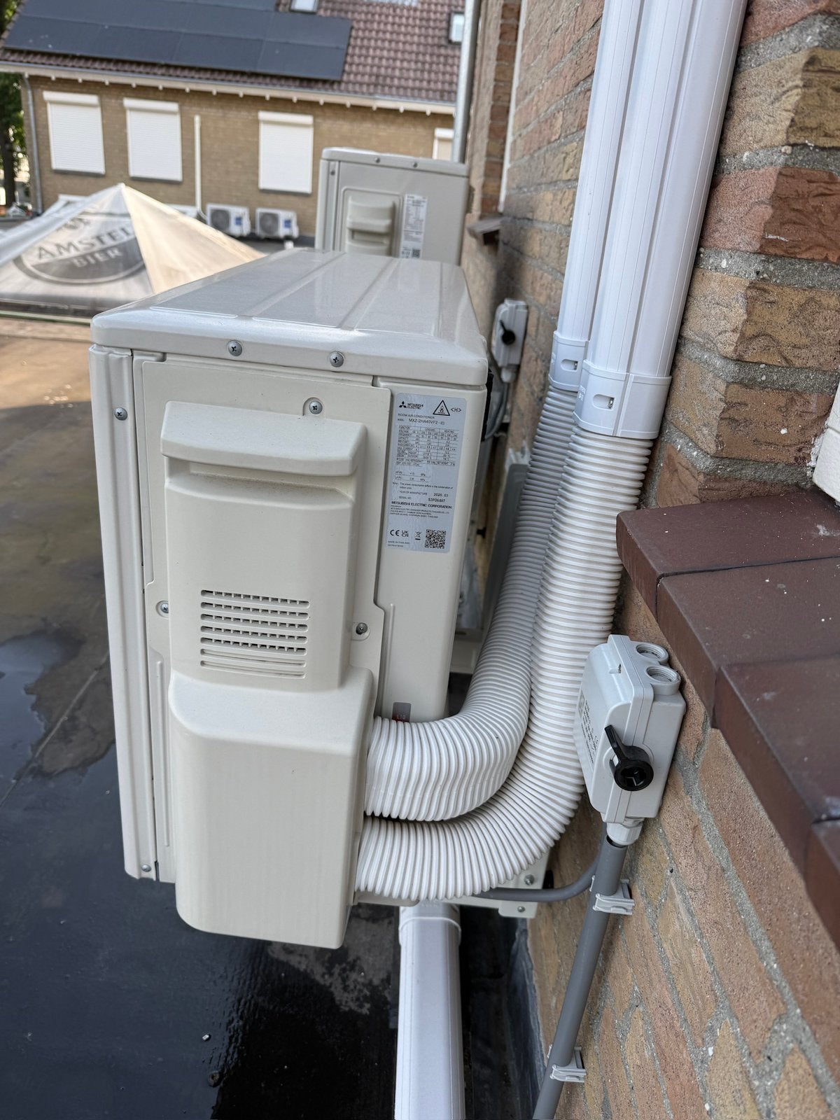 Mitsubishi MXZ-2HA40VFK Multi-Split buitenunit, Ophalen, 3 snelheden of meer, Zo goed als nieuw, Energieklasse A of zuiniger