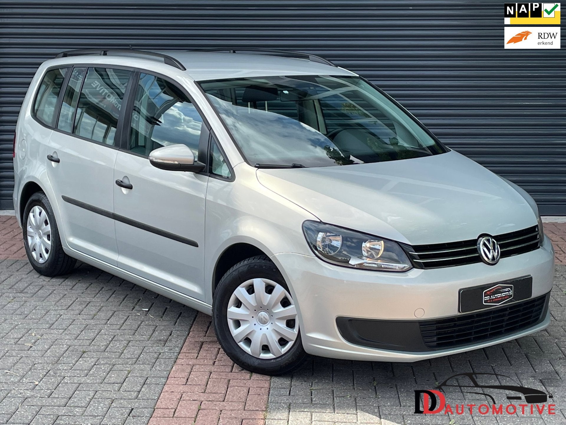 Volkswagen Touran 1.2 TSI Trendline Bluemotion 7p. Cruise |, Stof, Gebruikt, Zwart, 4 cilinders