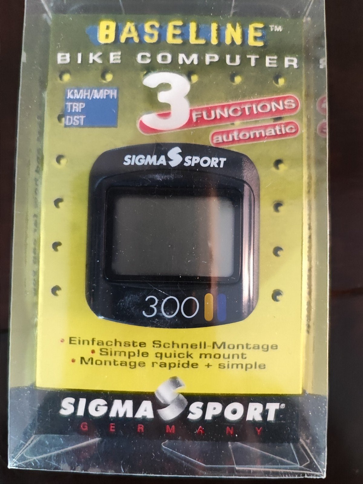 Sigma Sport Baseline 300 Fietscomputer - Nieuw in doos, Fietsen en Brommers, Fietsaccessoires | Fietscomputers, Ophalen of Verzenden