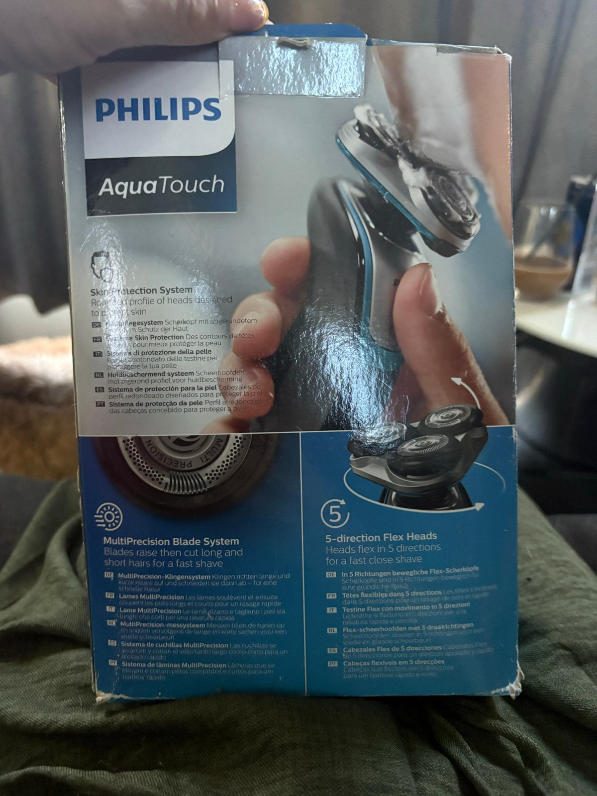 Philips AquaTouch Scheerapparaat - Nieuw (doos beschadigd), Ophalen, Nieuw, Scheren en Epileren