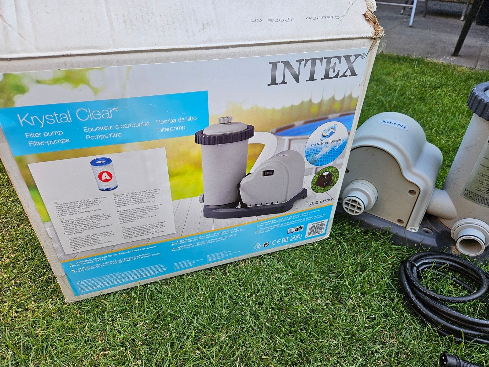 Intex 636G zwembadpomp, Ophalen of Verzenden