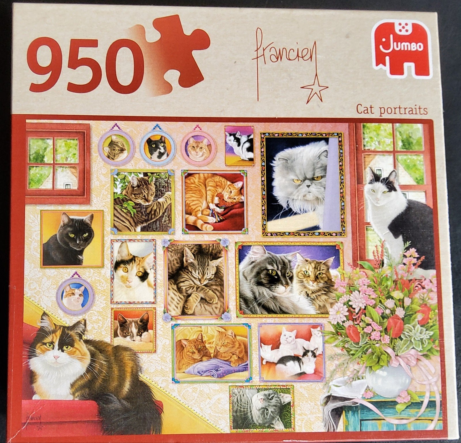 Jumbo puzzels van 950 stukjes, Ophalen of Verzenden, 500 t/m 1500 stukjes, Zo goed als nieuw