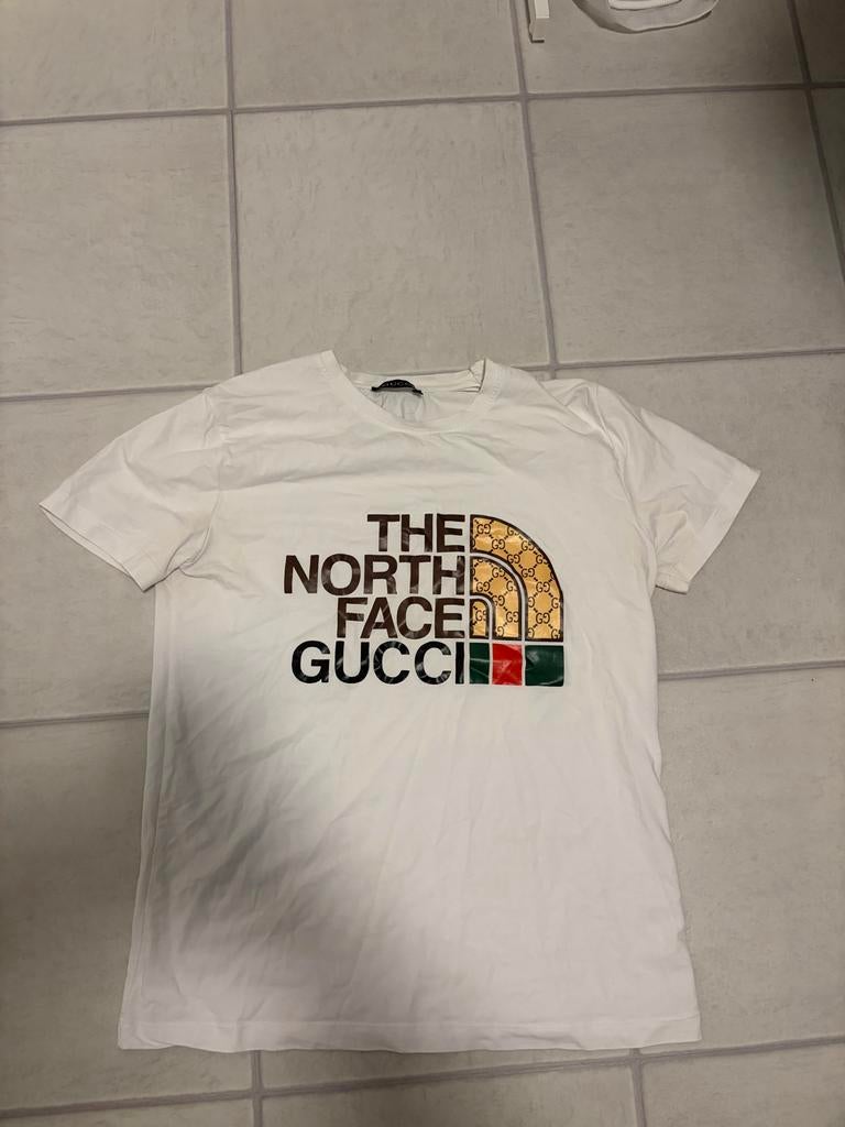 The North Face Gucci T-shirt, Verzenden, Nieuw, Maat 48/50 (M), Wit
