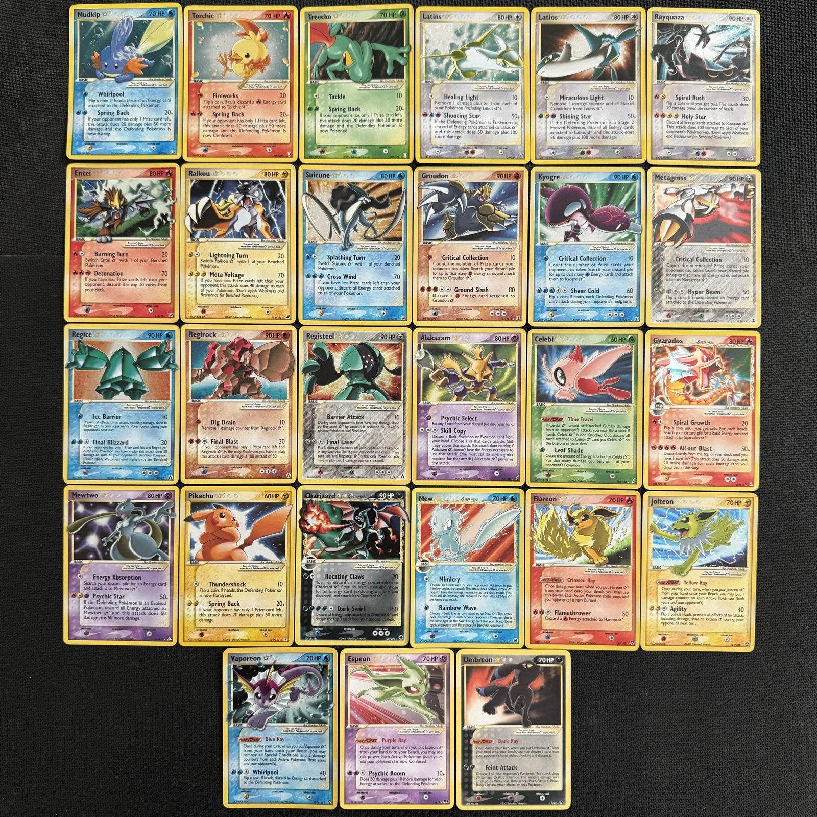 *GEZOCHT* Pokémon Gold Stars, Ophalen, Gebruikt, Meerdere kaarten, Foil