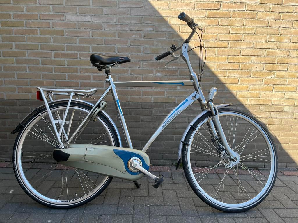 Batavus Commuter herenfiets mt 61, Ophalen, Gebruikt, Versnellingen, Batavus