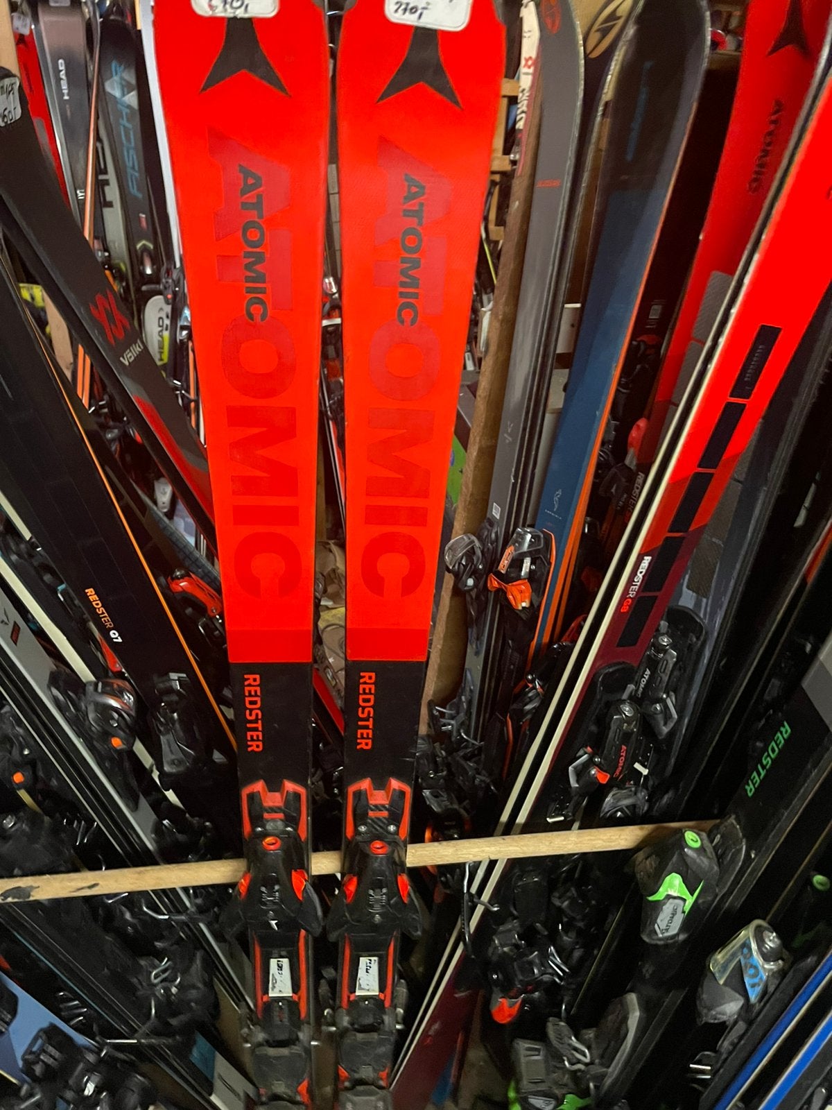 168cm ATOMIC REDSTER G7 gevorderd carve skis, 160 tot 180 cm, Ophalen of Verzenden, Zo goed als nieuw, Carve