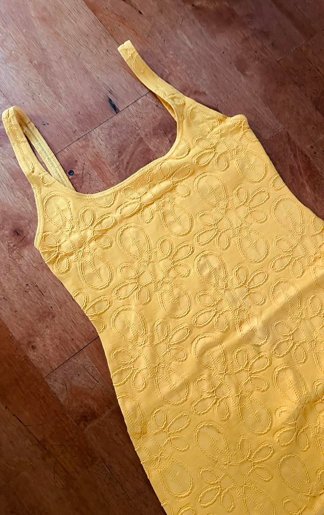 Oranje jurkje   M / L, Kleding | Dames, Ophalen of Verzenden, Zo goed als nieuw, Oranje, Boven de knie
