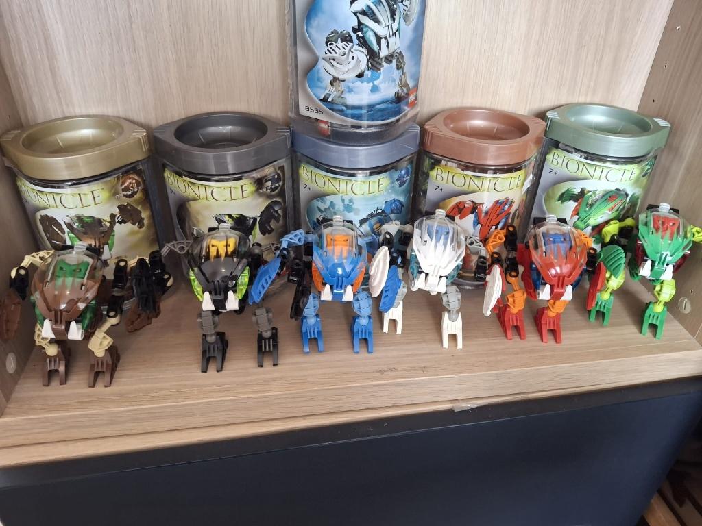 LEGO Bionicle Bohrok 2002 – Complete Set +cansiter + instr, Bionicle, Lego, Ophalen of Verzenden, Zo goed als nieuw