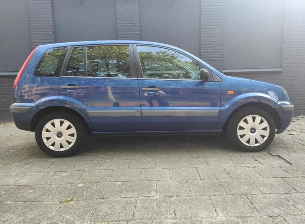 Ford Fusion 1.4 16V 2006 Blauw, Auto's, Voorwielaandrijving, 15 km/l, Blauw, 49 €/maand