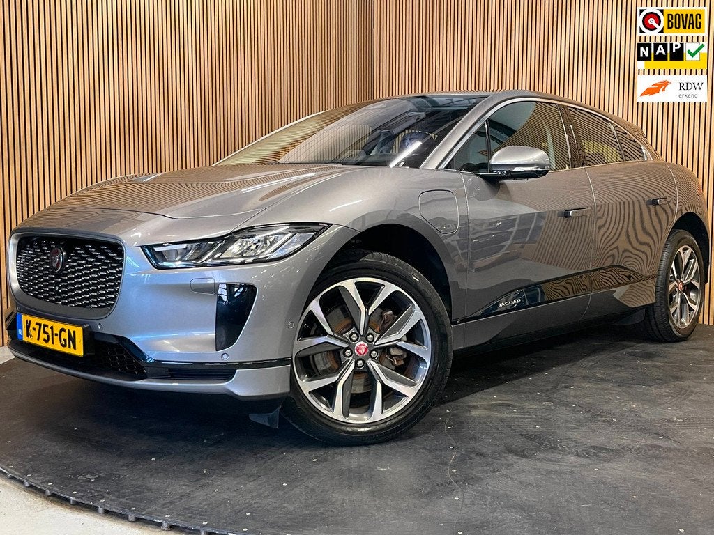 Jaguar I-PACE EV320 S Business Pack 90 kWh|3-FASE|87% SOH|45, Stof, Gebruikt, 90 kWh, Origineel Nederlands