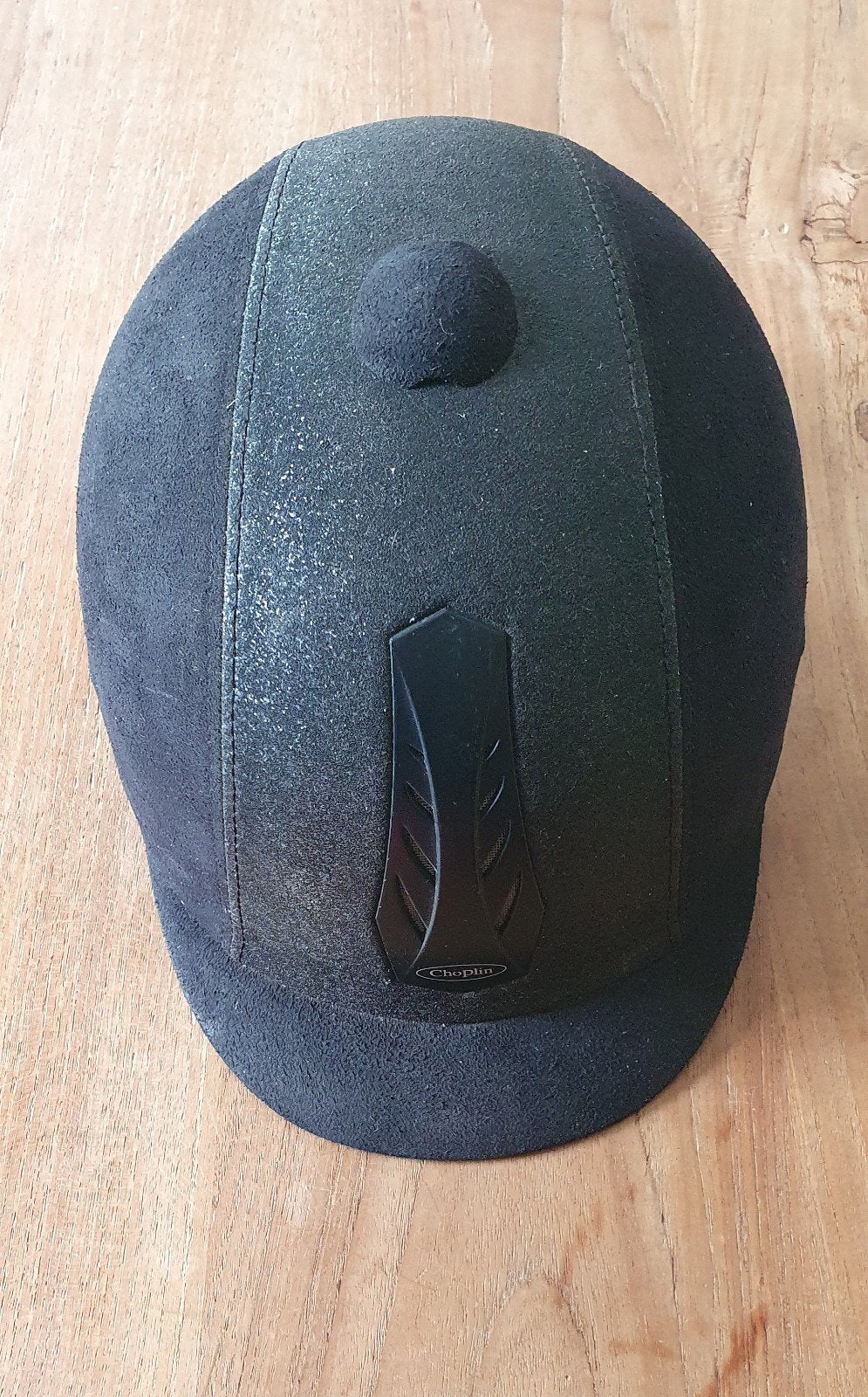 Choplin cap 54 - 56, Dieren en Toebehoren, Paardrijkleding, Gebruikt, Dressuur, Kinderen, Ophalen of Verzenden