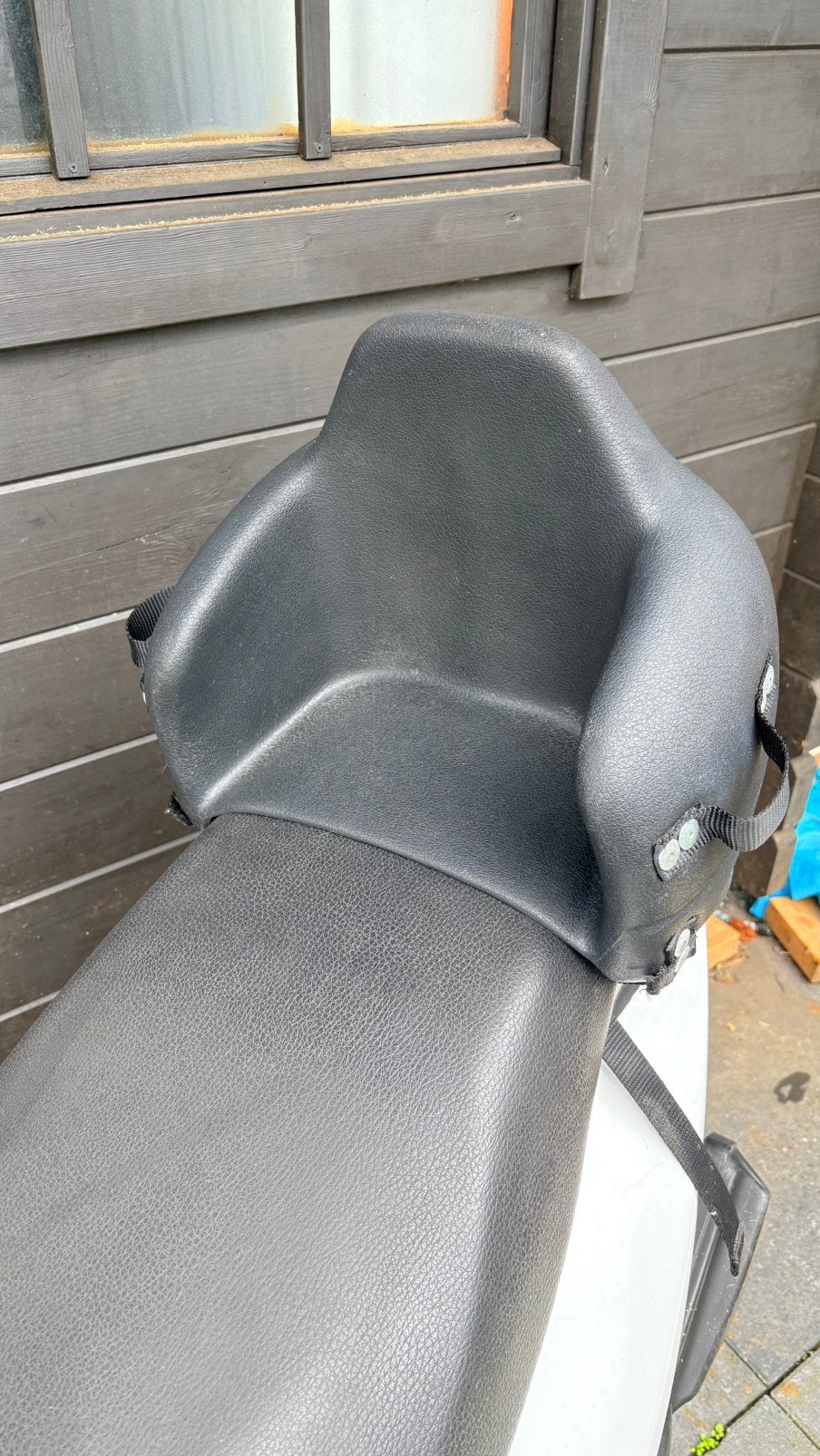 Stamatakis kinderzitje voor buddyseat scooter, Ophalen of Verzenden, Gebruikt, Overige typen, Overige merken
