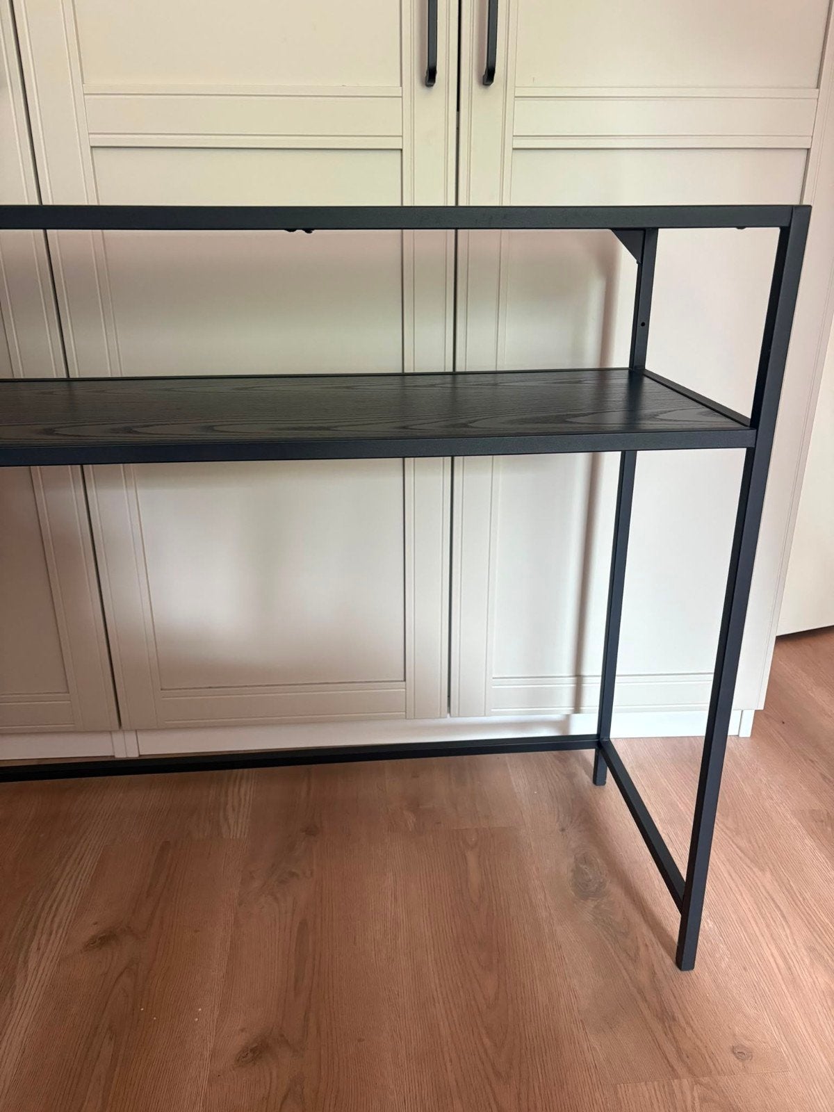 Leen Bakker Jaxx sidetable 79x120x35, 100 tot 150 cm, Zo goed als nieuw, Ophalen, Overige houtsoorten