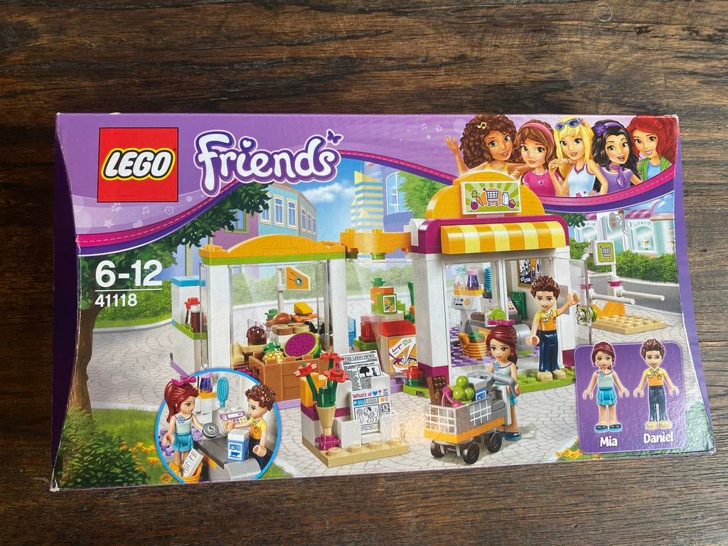 Lego Friends 41118 Supermarkt - Compleet met doos en boekje, Kinderen en Baby's, Speelgoed | Duplo en Lego, Zo goed als nieuw