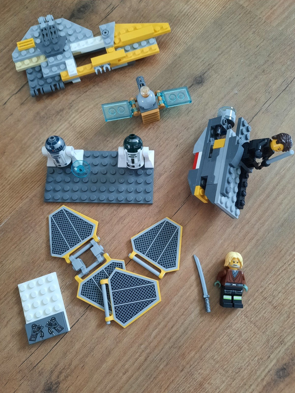 LEGO Star Wars set met minifiguren en schepen, Inclusief minifiguren, Gebruikt, Star Wars, Lego