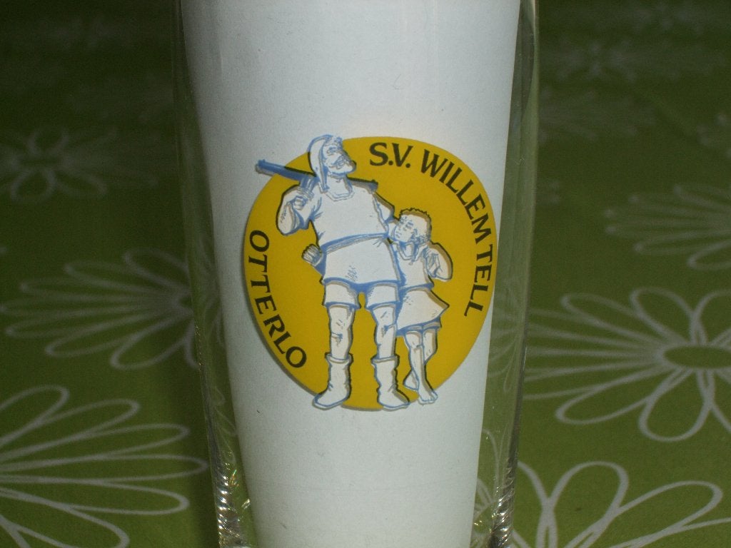 Schietvereniging Willem Tell Otterlo glas, Ophalen of Verzenden, Zo goed als nieuw