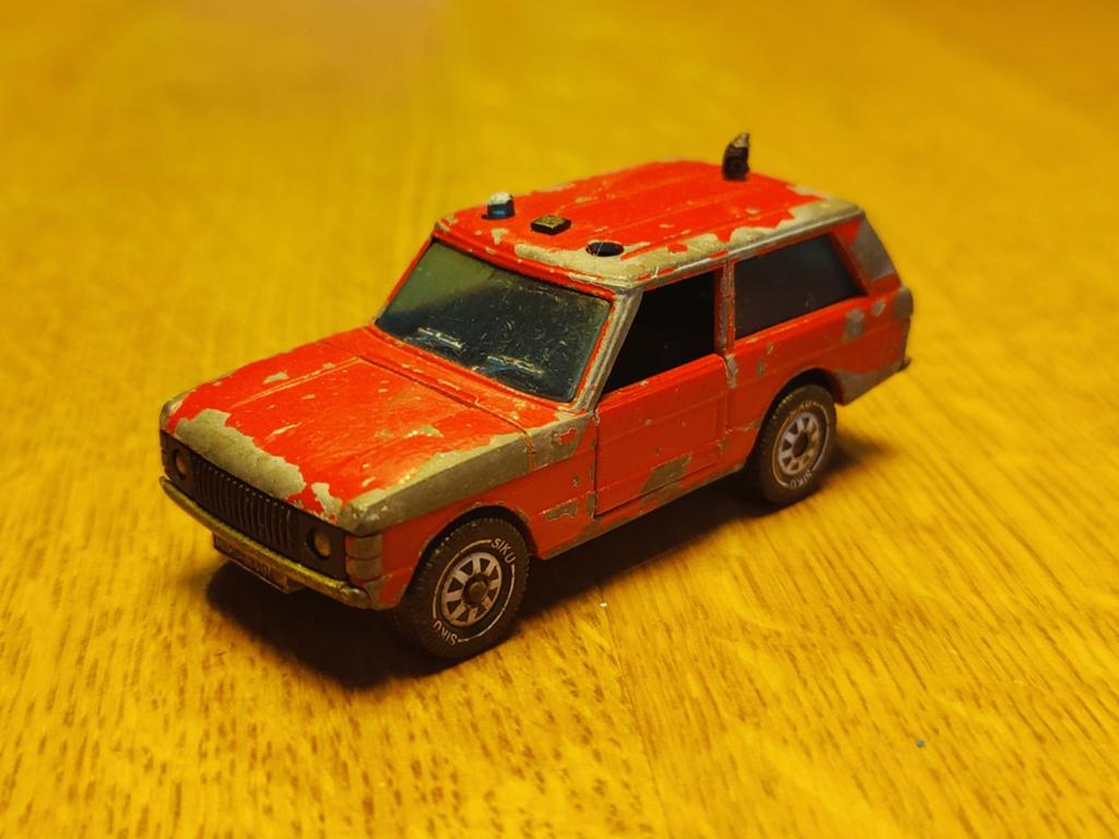 Siku Range Rover ROOD, Ophalen of Verzenden, Auto