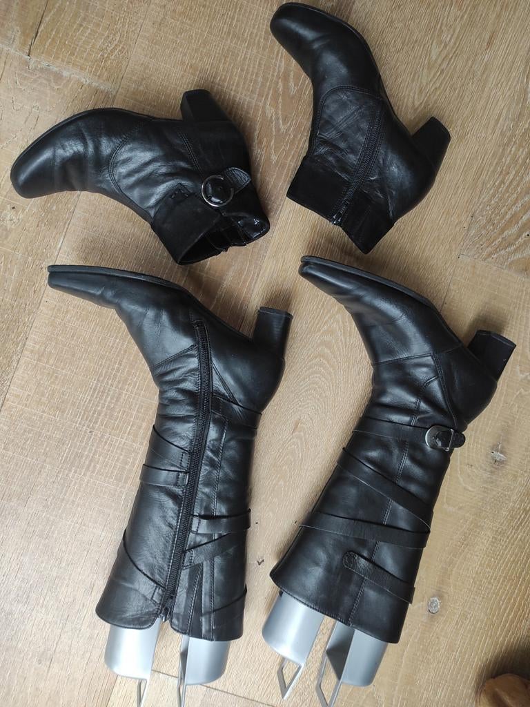 Gratis zwarte Gabor laarsjes maat 36, Ophalen, Handschoenen, Hoed of Pet