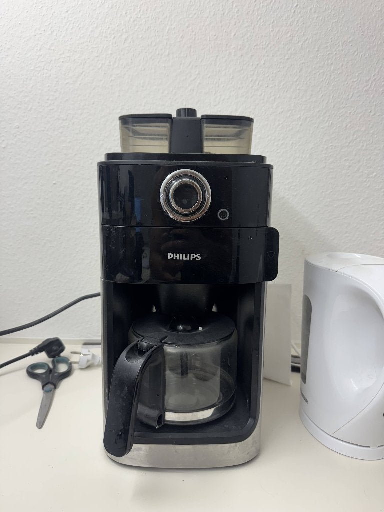 Koffiemachine Philips Grind & Brew, Ophalen, Gebruikt, Koffiemachine, 4 tot 10 kopjes
