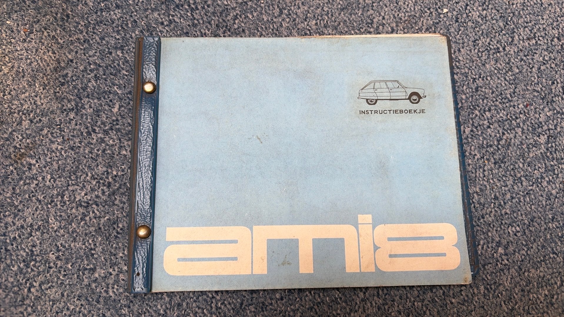 Instructie boekje Citroen AMI8, Auto diversen, Ophalen of Verzenden