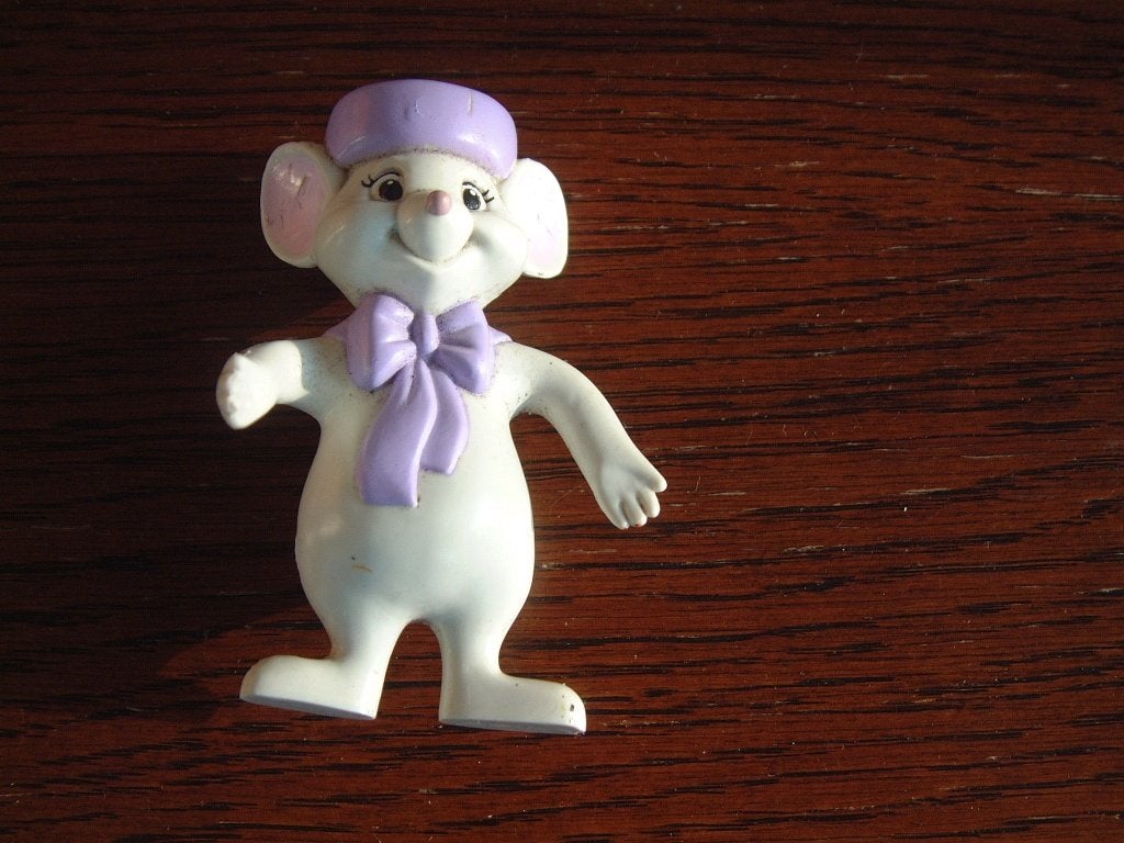 disney muis bianca, Ophalen of Verzenden, Overige figuren, Zo goed als nieuw, Beeldje of Figuurtje