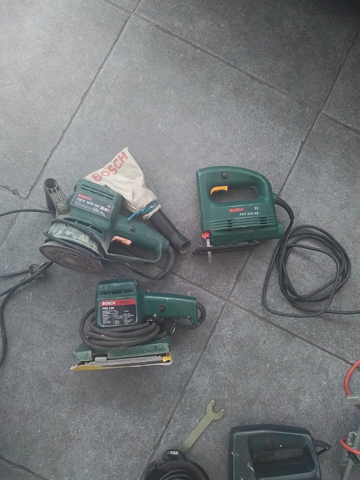 Bosch schuurmachines en decoupeerzaag, Ophalen of Verzenden, Gebruikt, Overige typen, Bosch