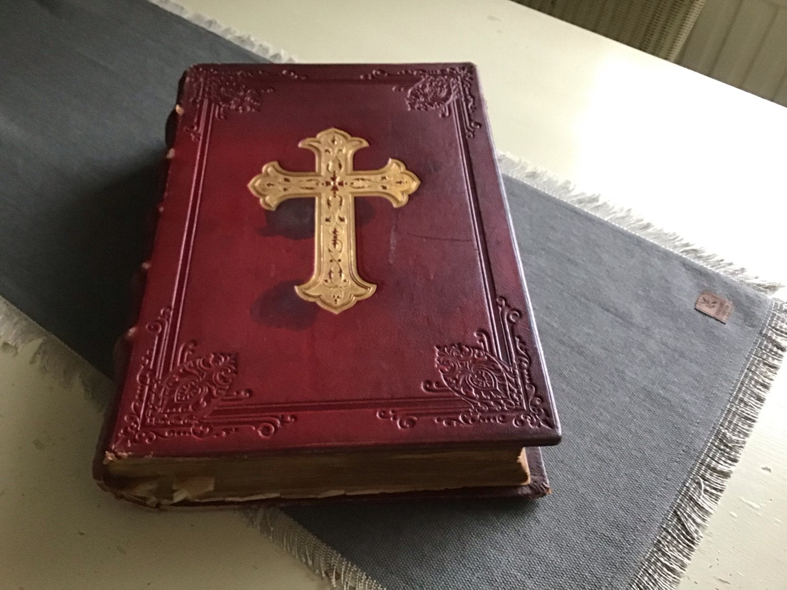 Antiek Missale Romanum - Latijns Misboek uit 1899, Antiek en Kunst, Ophalen of Verzenden
