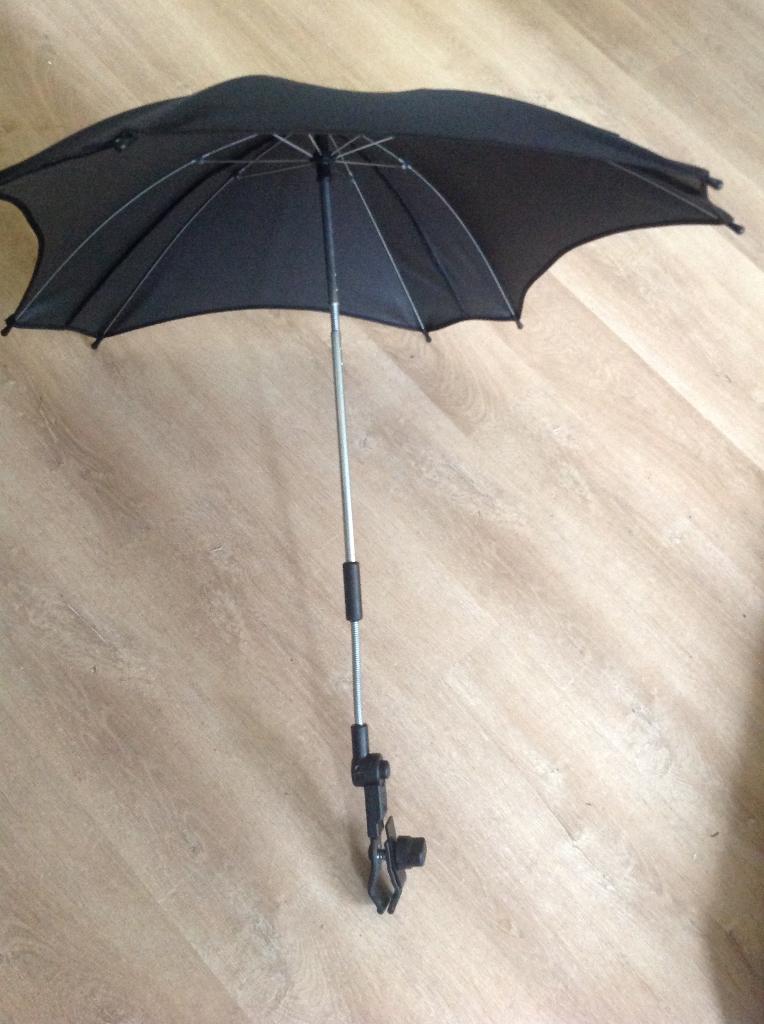 Anex Parasol/Parapluie Kinderwagen zwart izgst, Ophalen of Verzenden, Zo goed als nieuw, Overige merken