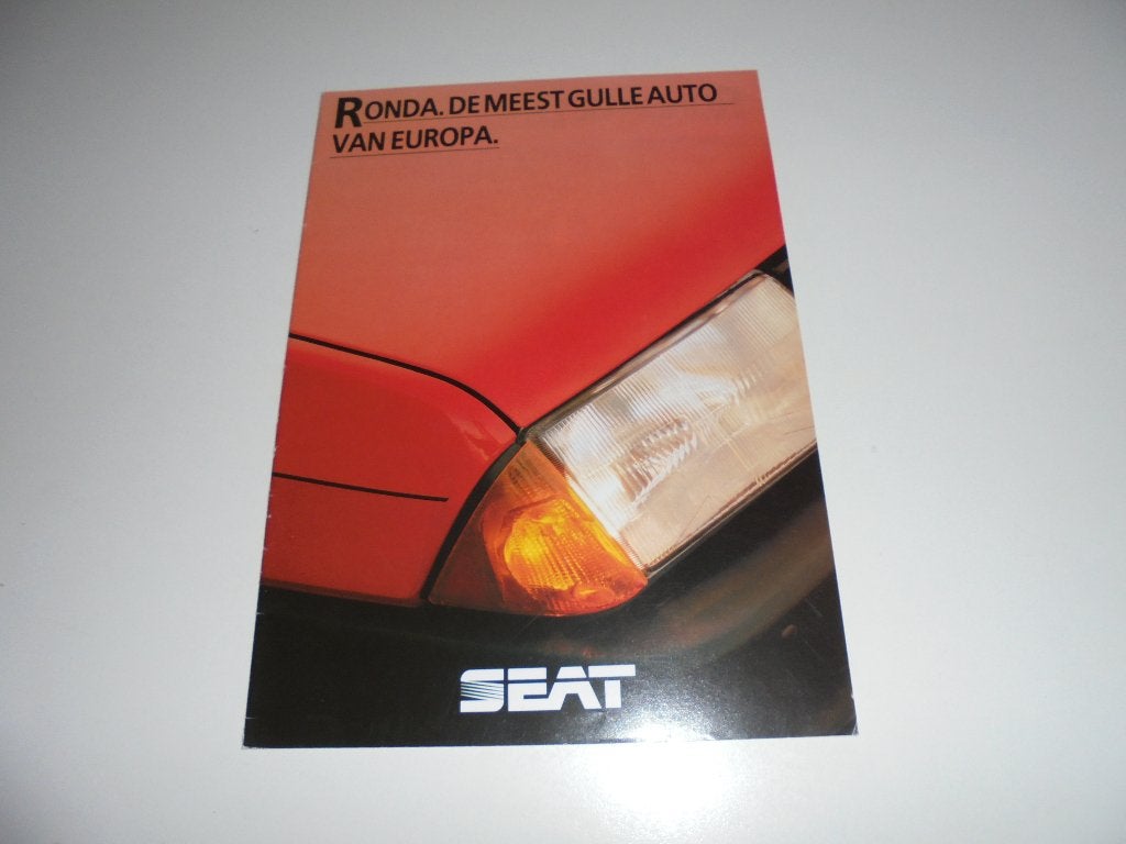 brochure Seat Ronda  1983, Ophalen of Verzenden, Zo goed als nieuw, Overige merken