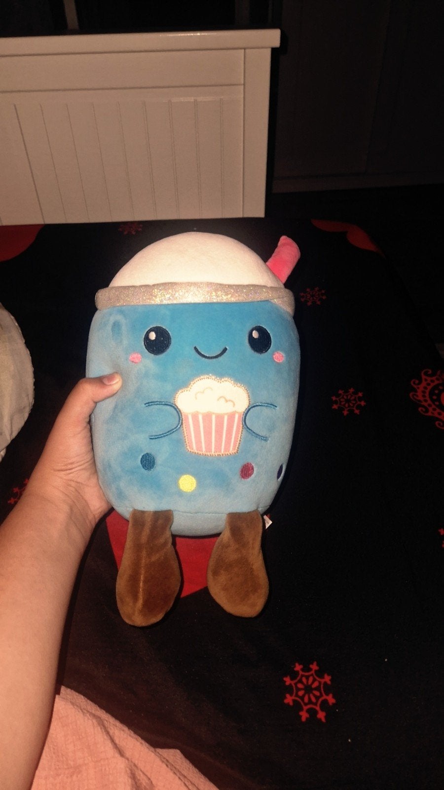 Kruidvat Boba Tea Knuffel met Popcorn in hand, Hema, Disney, Overige typen, Blauw
