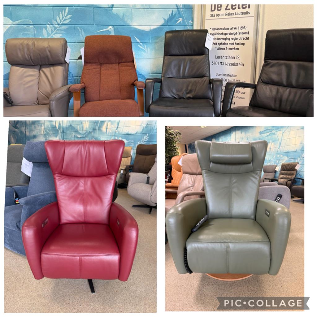 Prominent sta op stoel relax fauteuil alle kleuren en maten