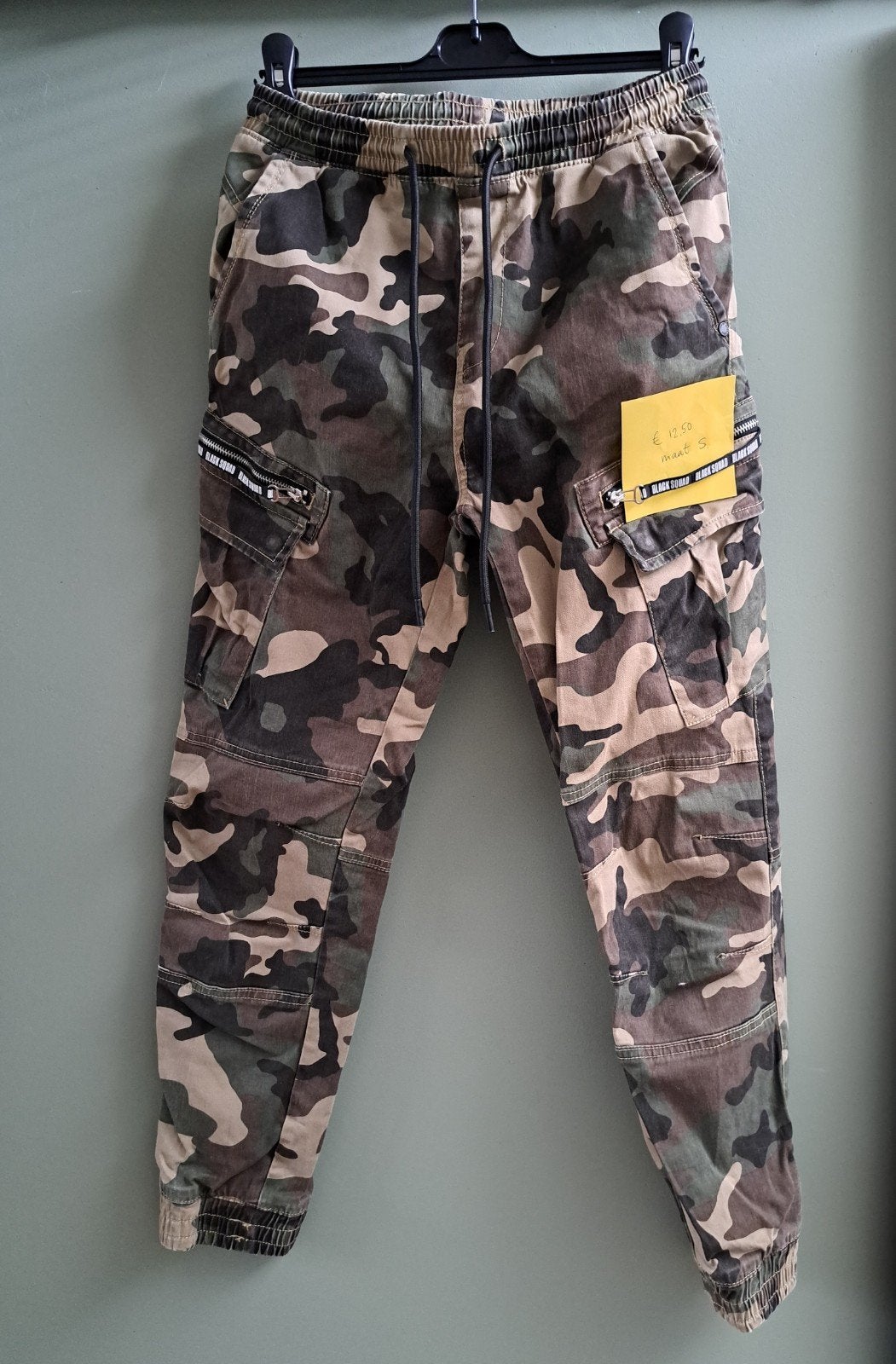 Z.g.a.n. Black Squad camouflage broek jongens mt. S., New Yorker Black Squad, Meerkleurig, Ophalen of Verzenden, Zo goed als nieuw