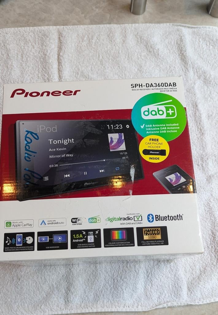 Pioneer SPH-DA360DAB Autoradio Multimedia, Ophalen, Zo goed als nieuw