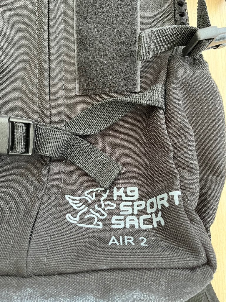 K9 Sport Sack Backpack Air 2 Zwart - Hondenrugzak, Dieren en Toebehoren, Julius-K9, Ophalen of Verzenden, Nieuw, Draagtas/-zak