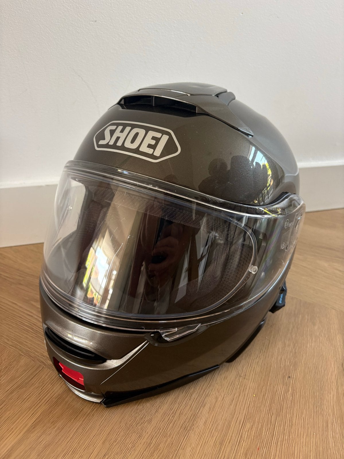 Shoei Neotec II Systeemhelm met SCS S-7 Evo Intercom, Ophalen, M, Systeemhelm, Heren