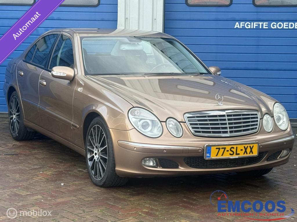 Mercedes E-klasse 350 Elegance 4-Matic Select * Airco * Auto, Automaat, Gebruikt, 1675 kg, Bruin