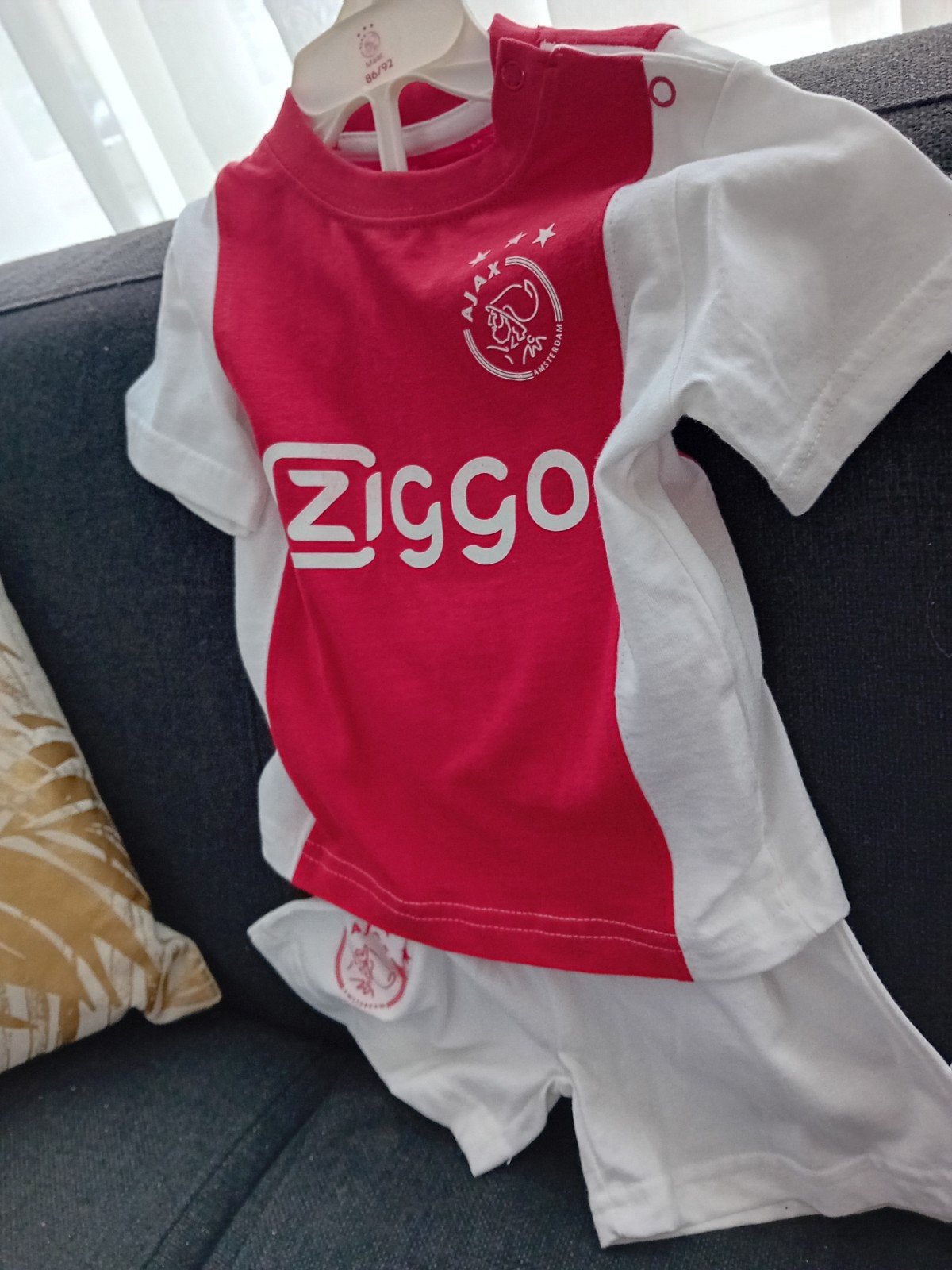 Ajax babykleding setje maat 86/92, Ophalen, Ajax, Jongetje of Meisje, Nieuw