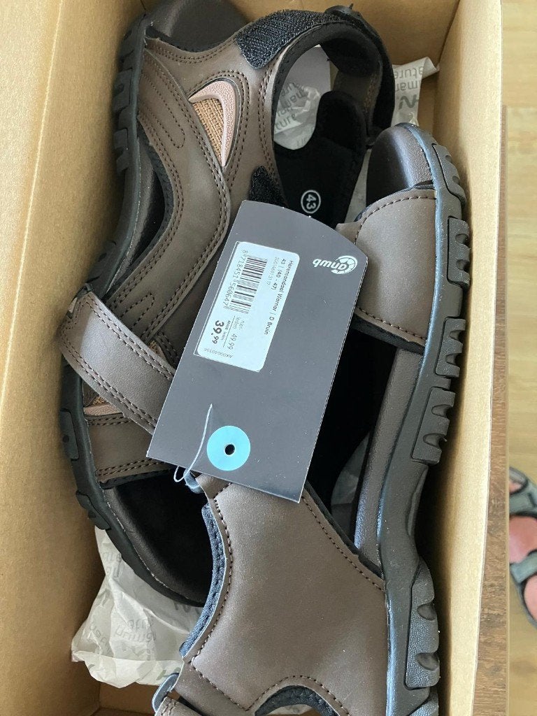 Sandalen heren, Bruin, Nieuw, Ophalen, Sandalen