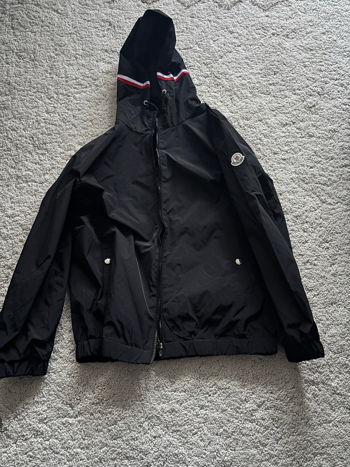 Moncler vest maat L, Ophalen of Verzenden, Maat 52/54 (L), Zwart