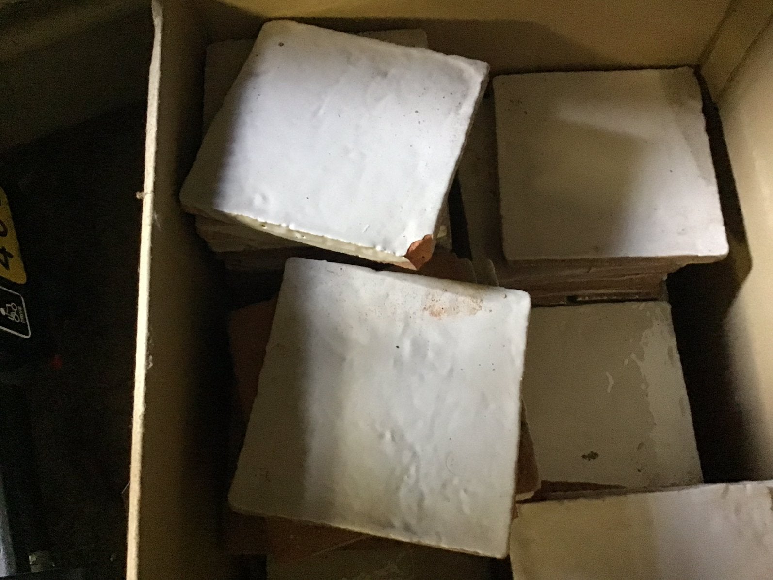 Witjes ongeveer 2 vierkante meter, Ophalen, Wandtegels, Minder dan 20 cm, Zo goed als nieuw