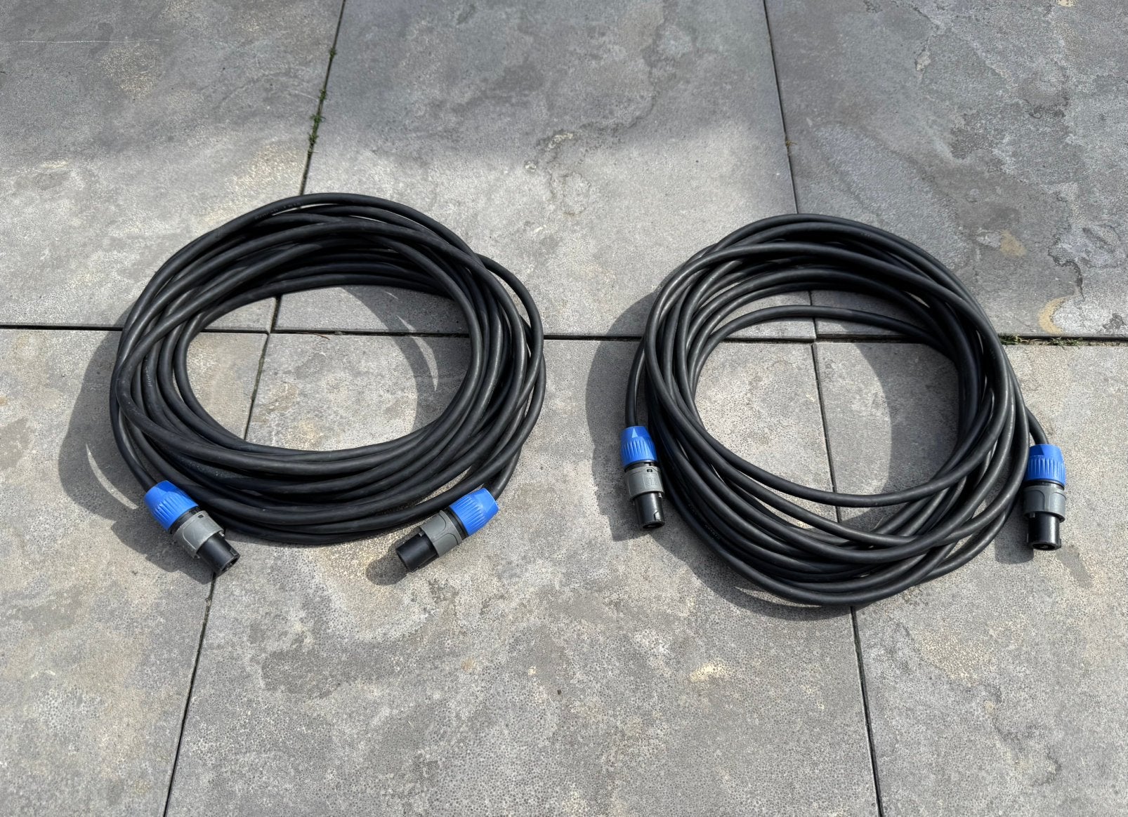 2x Speakonkabel 10 meter, Neutrik speakon, Procab LS15 kabel, Ophalen of Verzenden, Gebruikt, Speaker of Versterker