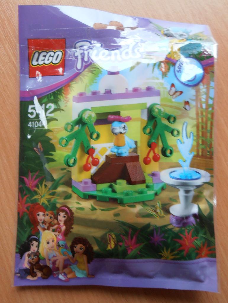 Lego Friends 41044 fontein van de papegaai, Ophalen of Verzenden, Zo goed als nieuw, Complete set, Lego