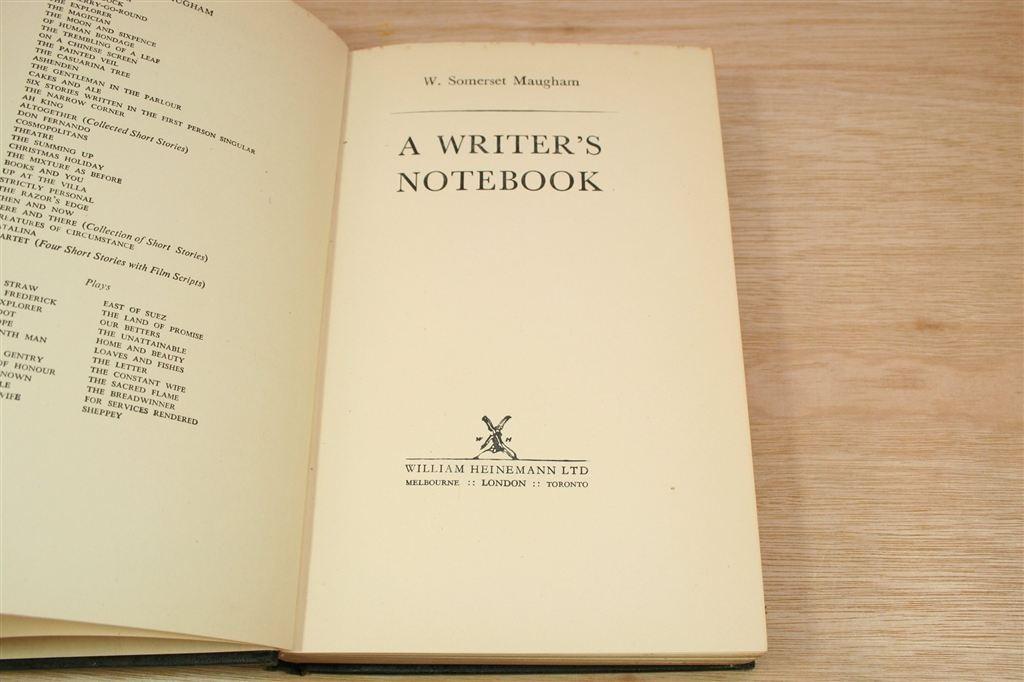 A Writer\'s Notebook — W. Somerset Maugham [1949], Ophalen of Verzenden, Gelezen