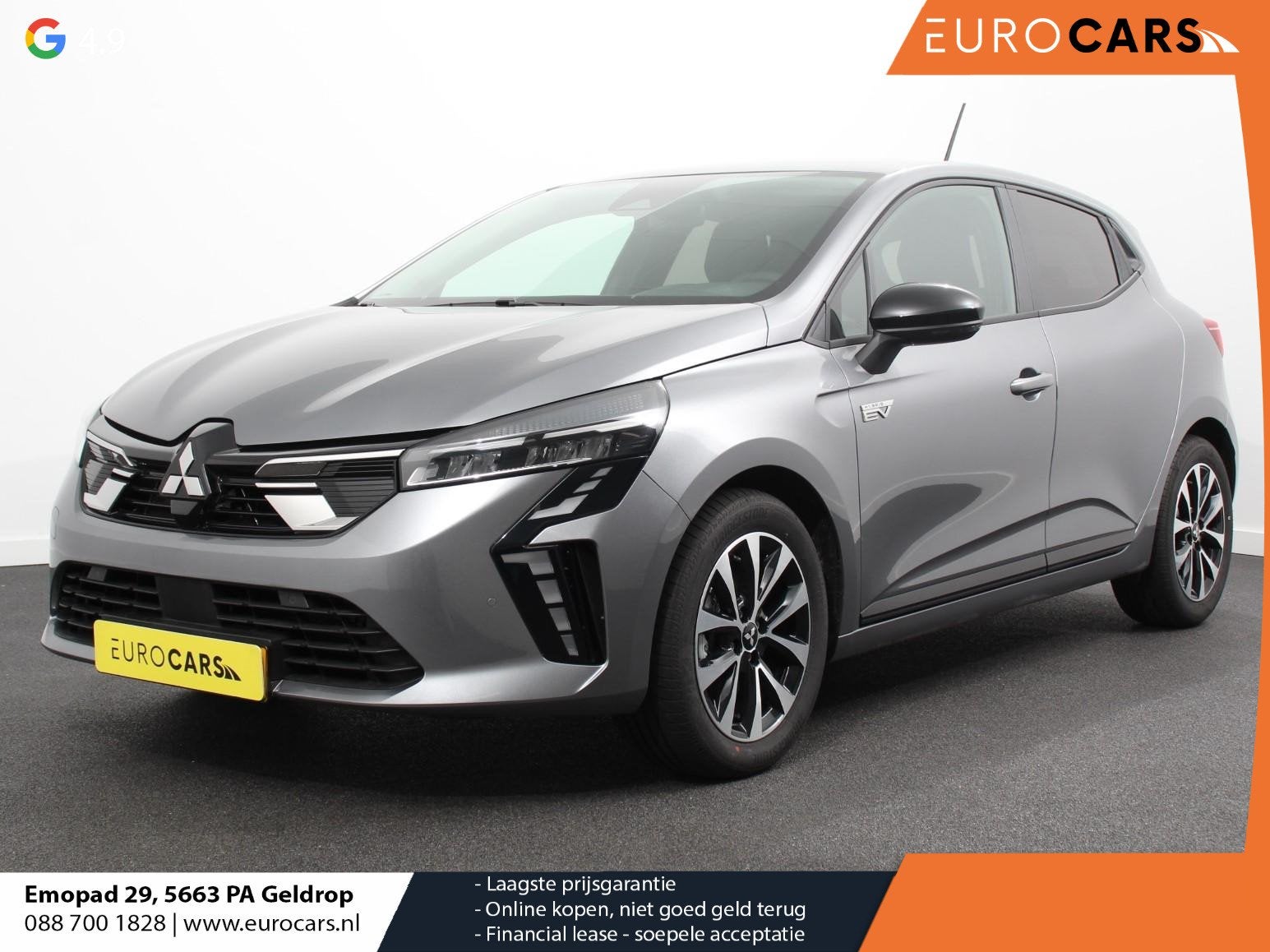 Mitsubishi Colt 1.6 HEV Intense Automaat Navigatie Apple Car, Stof, Gebruikt, Parkeersensor, 4 cilinders