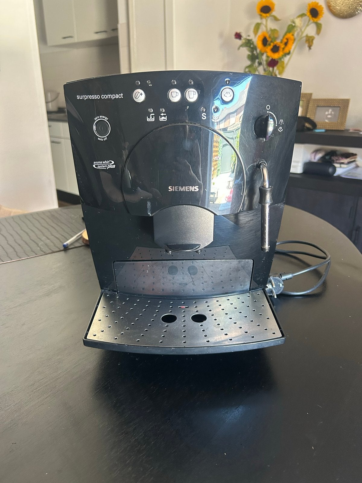 Siemens Surpresso Compact Koffieapparaat met Bonen, Gebruikt, Koffiemachine, Koffiebonen, Ophalen