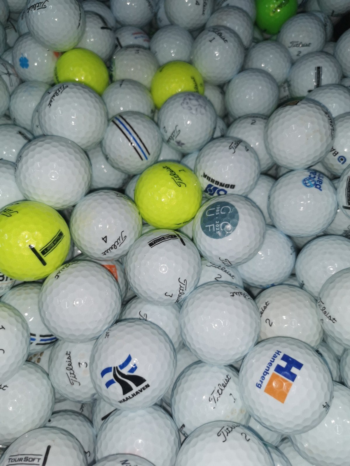 Titleist tour soft golfballen 50 stuks AAAA kwaliteit, Ophalen of Verzenden, Bal(len)