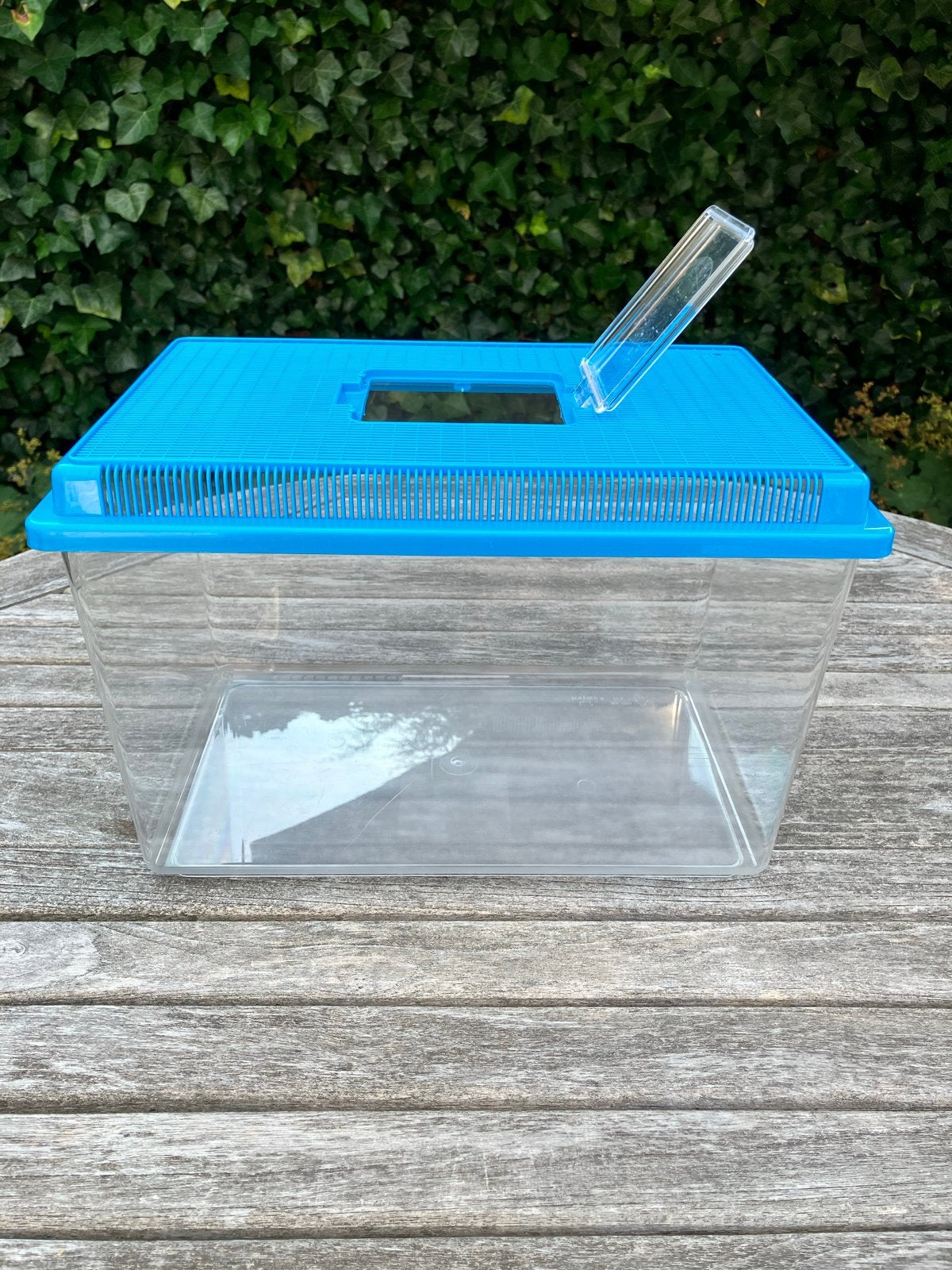 FERPLAST Aquarium met deksel kunststof 11 L, 36 x 23x 23 cm, Ophalen, Zo goed als nieuw