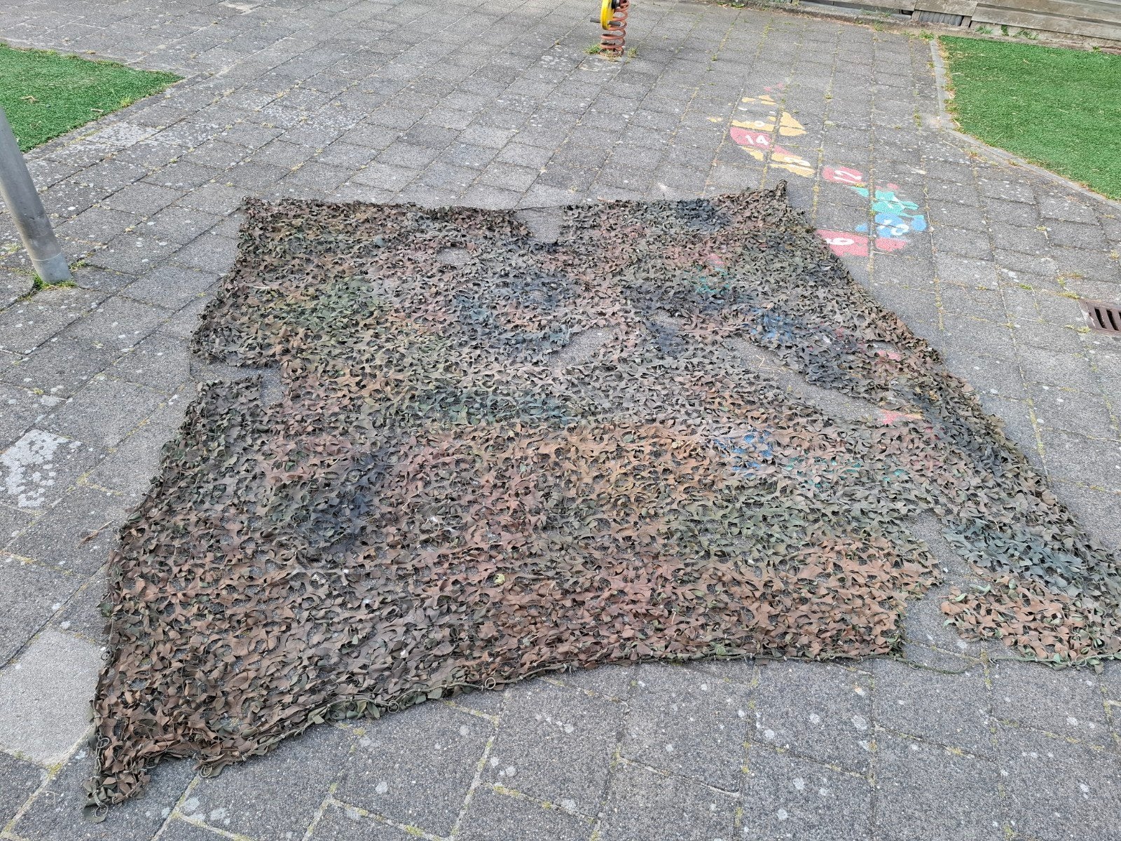 Camouflagenet camouflage net 3 x 3 meter camo, Ophalen of Verzenden, Landmacht, Nederland, Overige typen