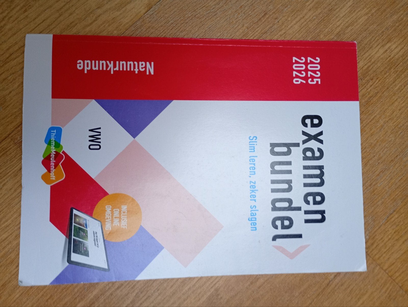 Examenbundel Natuurkunde VWO 2025/2026, Boeken, ThiemeMeulenhoff, Ophalen of Verzenden, Beta, WO