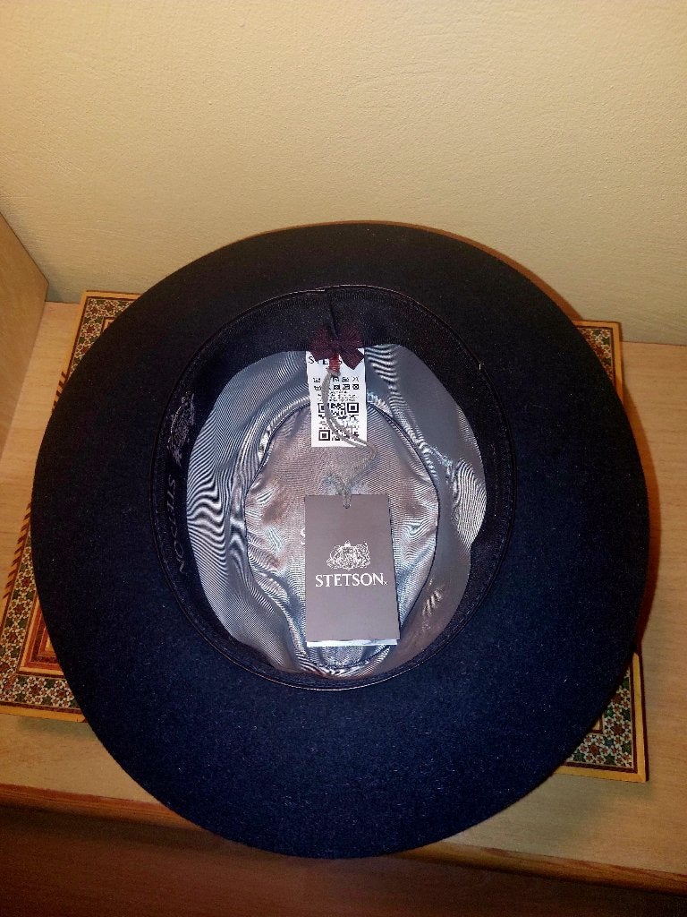 STETSON Penn Bogart Hoed maat 58 Nieuw van €319,-, Kleding | Heren, Ophalen of Verzenden, Nieuw, 58 of 59 cm (L, 7¼ of ⅜ inch)